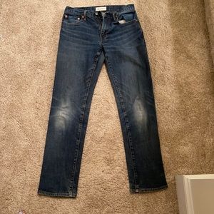 Gap straight jeans fairly new slightly worn